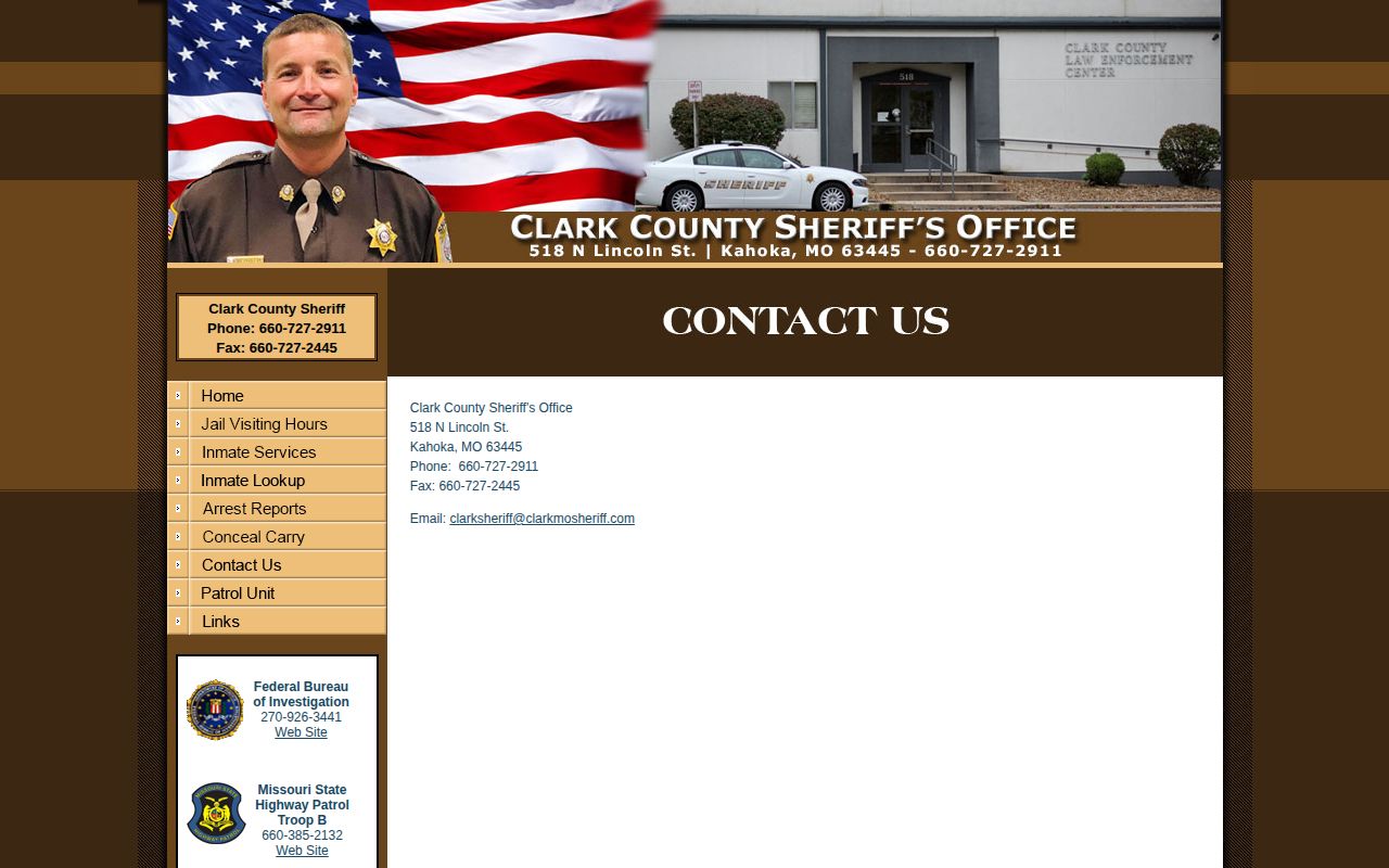 Clark County Jail sheriff contact for release record requests